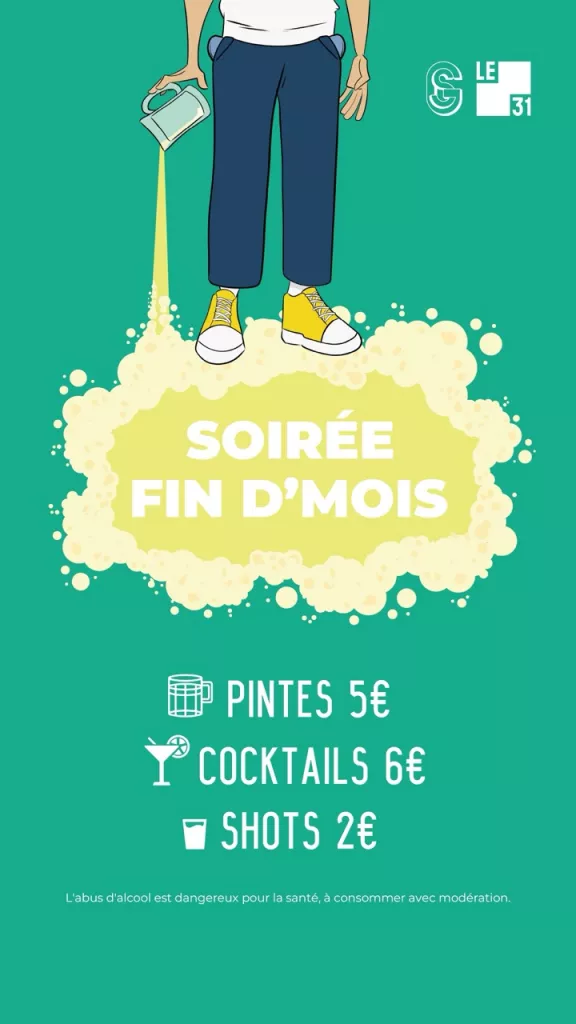 SOIRÉE FIN D'MOIS